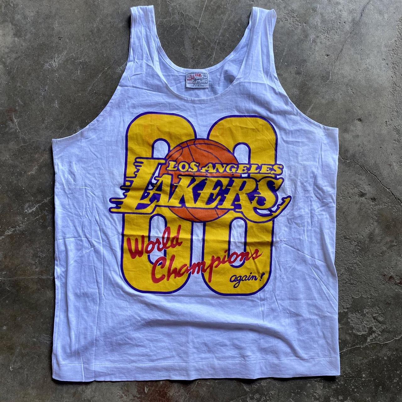 Vintage La Laker XL basketball Jersey - Depop