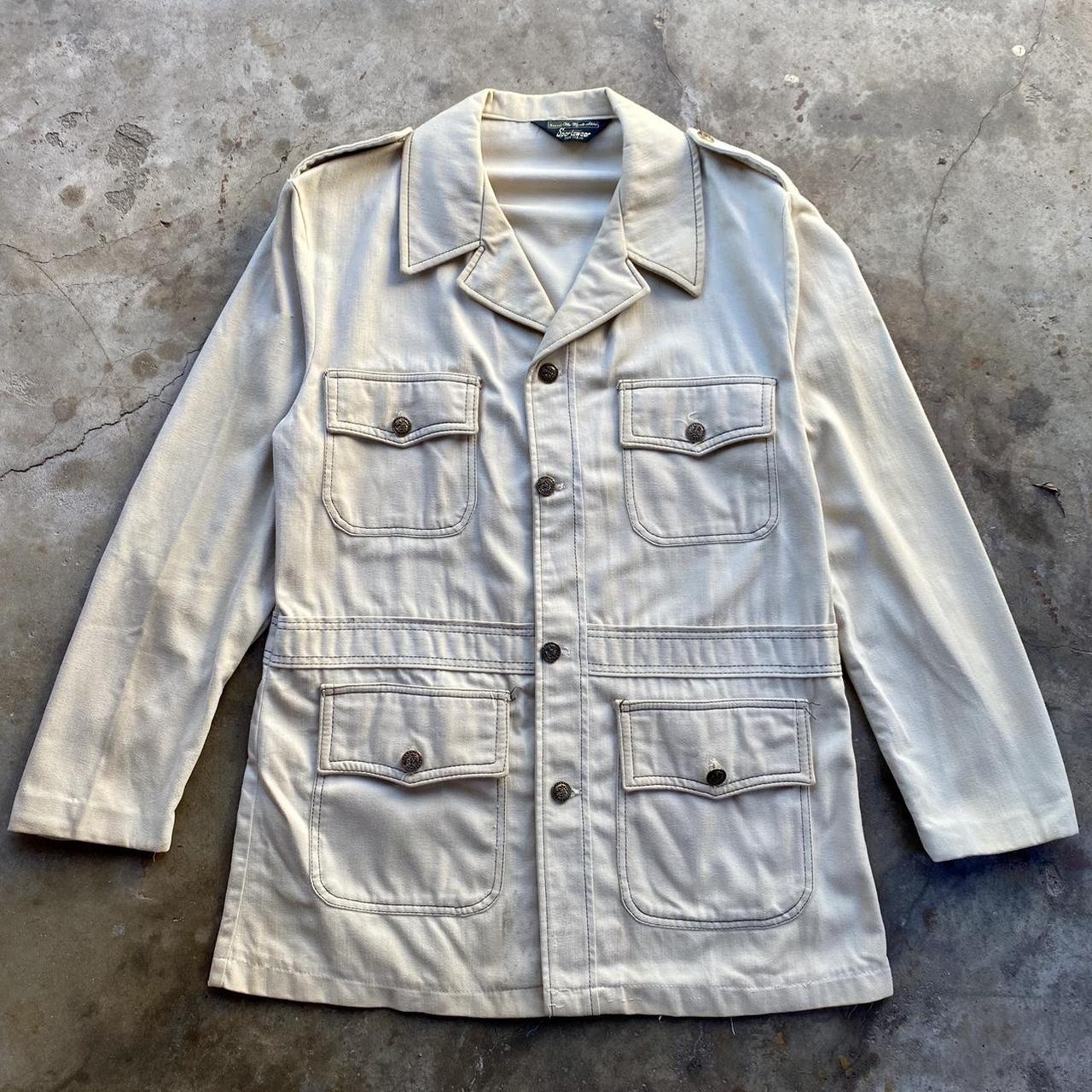 Vintage safari clearance jacket mens