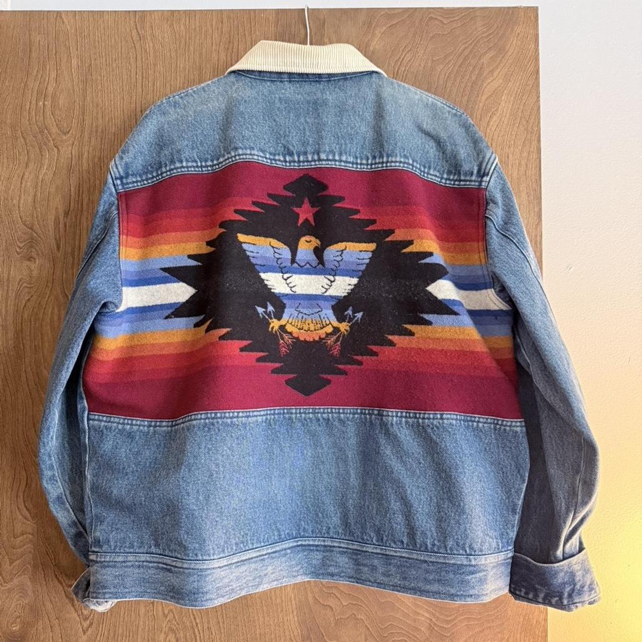 Pendleton Women's Jacket - Multi/Blue - L – Vinta… - image 1