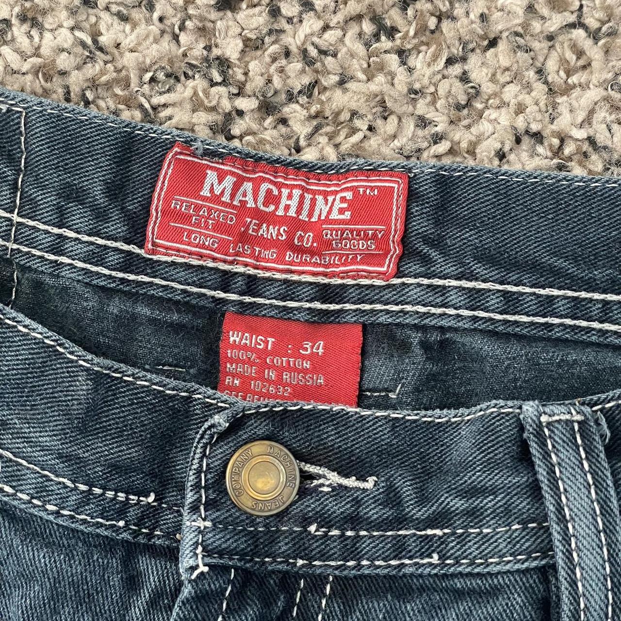 34” Machine Co baggy jorts, like jnco or... - Depop