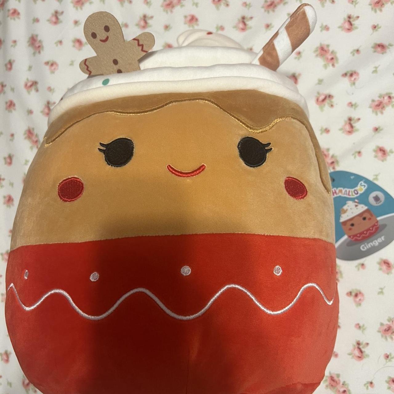 ♡Kellytoy Squishmallow 16” Gina the Gingerbread - Depop