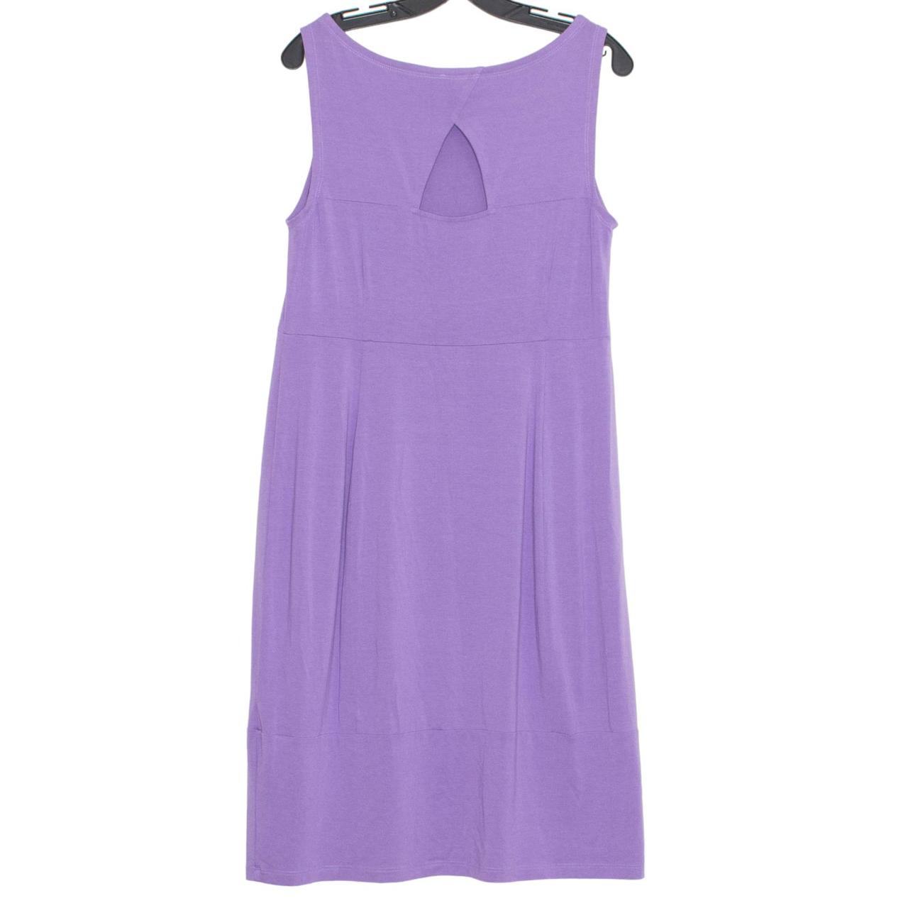 Eileen fisher purple sales dress