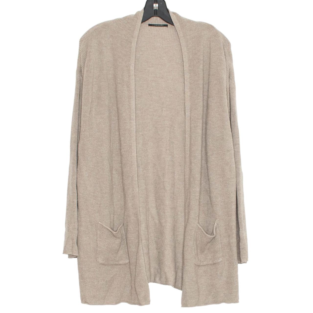 Tahari cashmere hot sale cardigan sweater