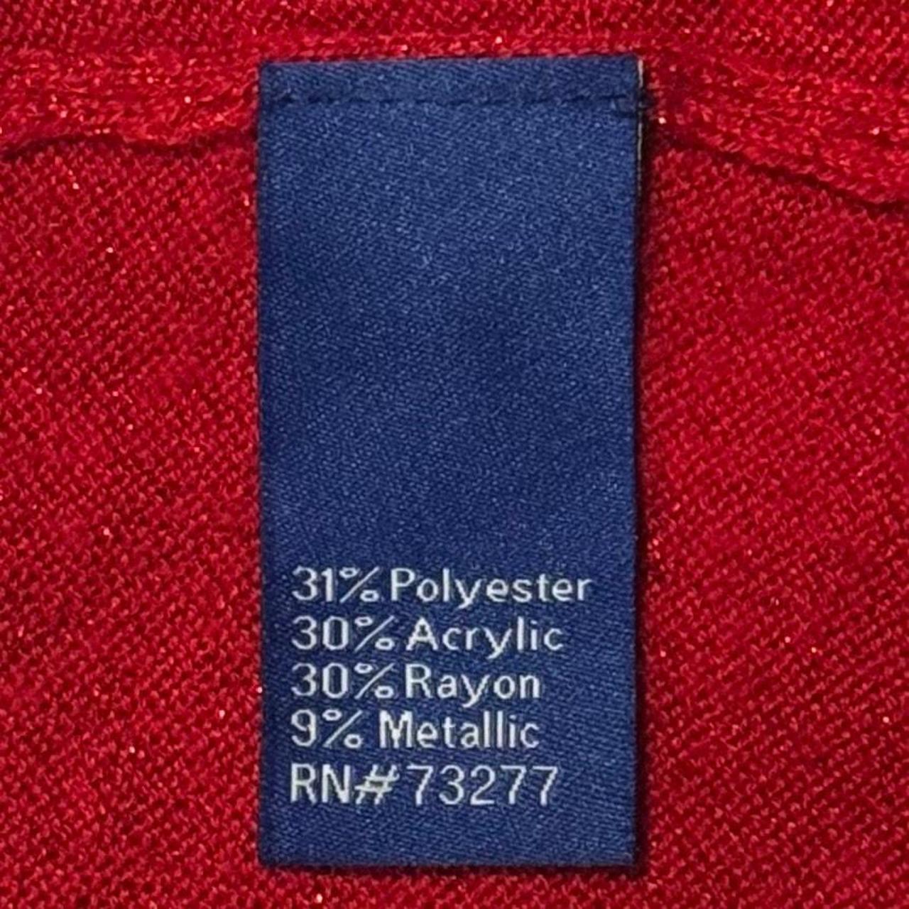 Apt. 9 Women's Cardigan - Red - 3XL – Apt 9 Cardi… - image 4