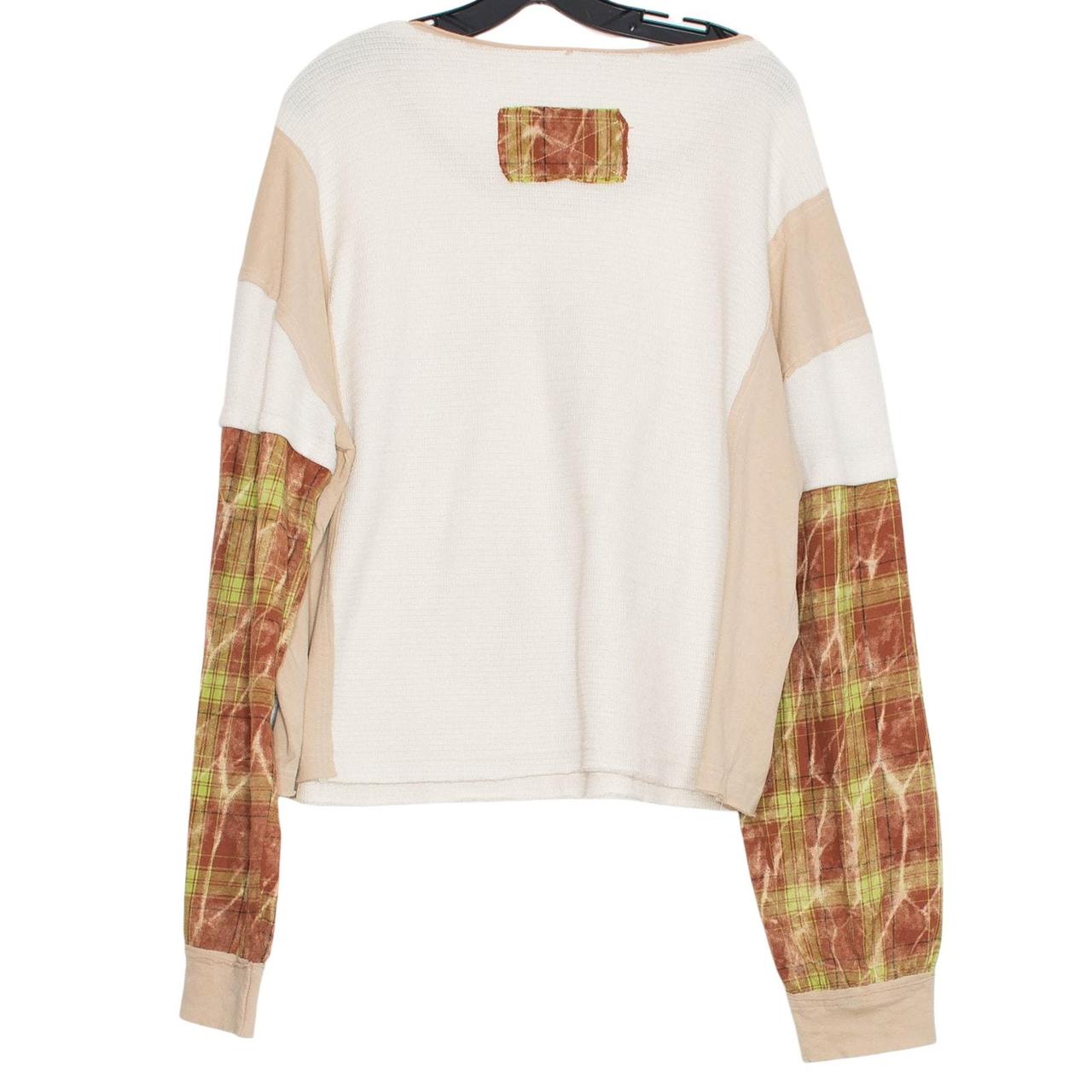 Preloved Women's Blouse - Multi - M – Patchwork B… - image 2