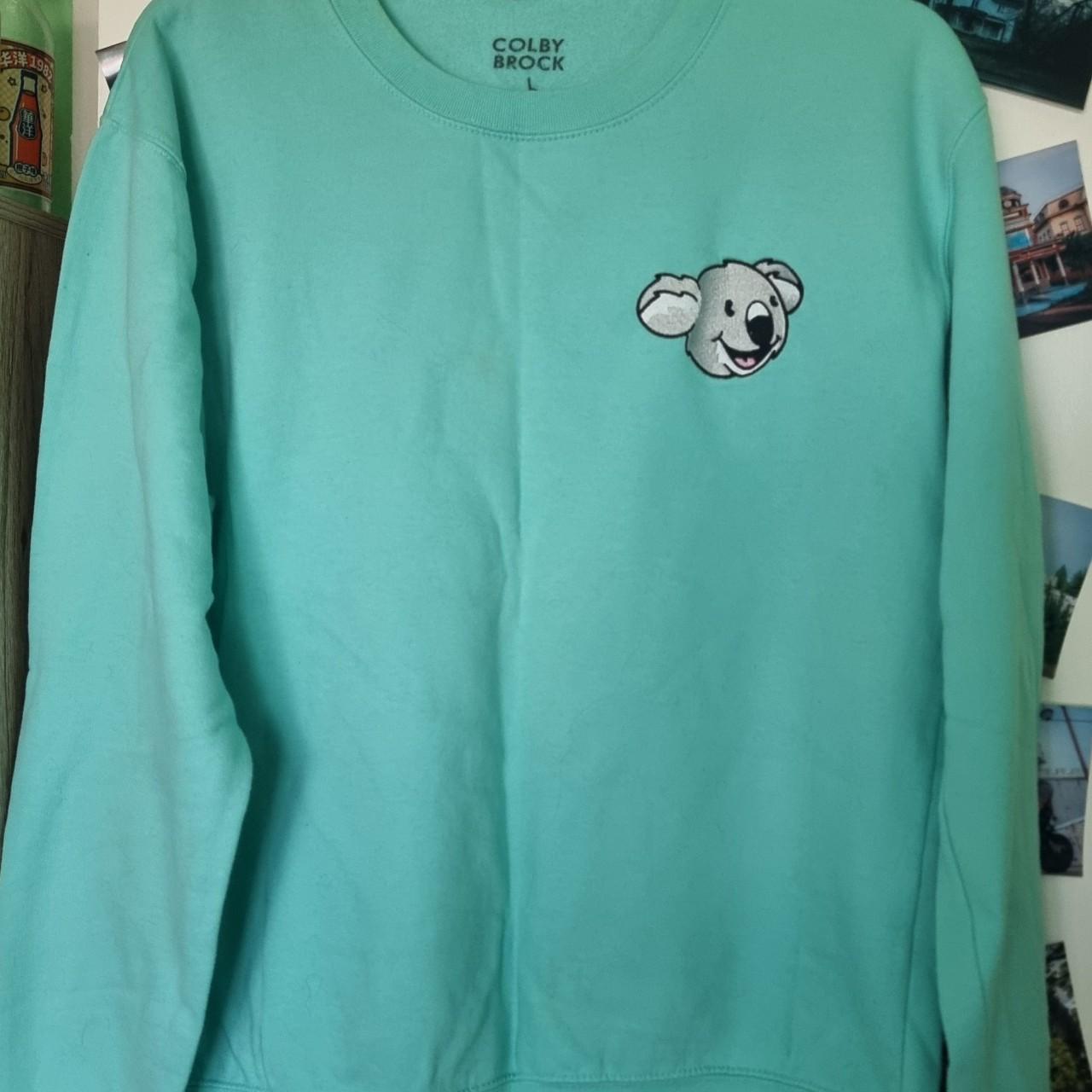 Colby Brock Fanjoy Koala Jumper size L Worn but it... - Depop