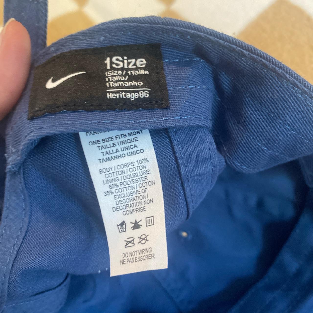 Nike Women's Blue Hat Depop