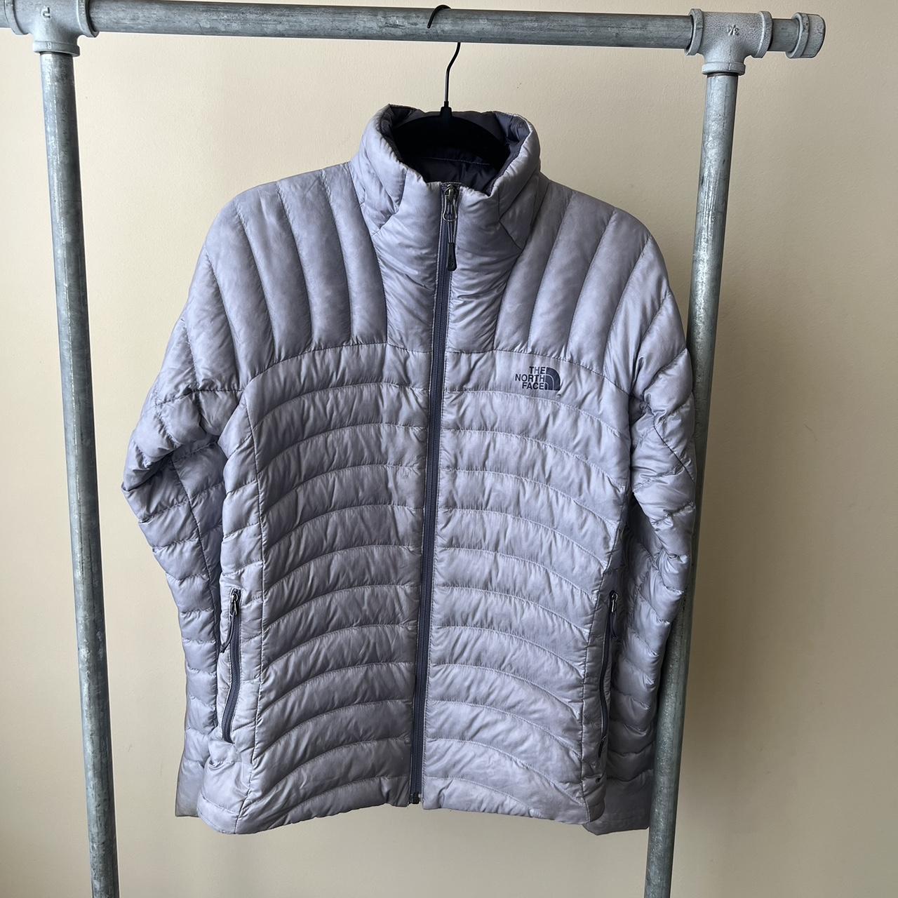 The North Face Light Lavender 700 Down Puffer Jacket... - Depop