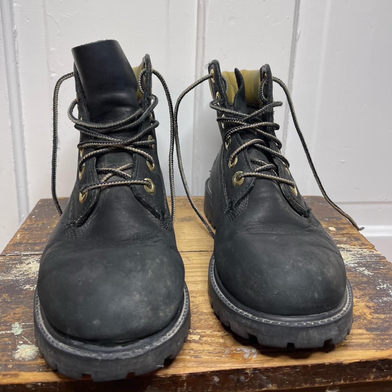 timberland black sneaker boots