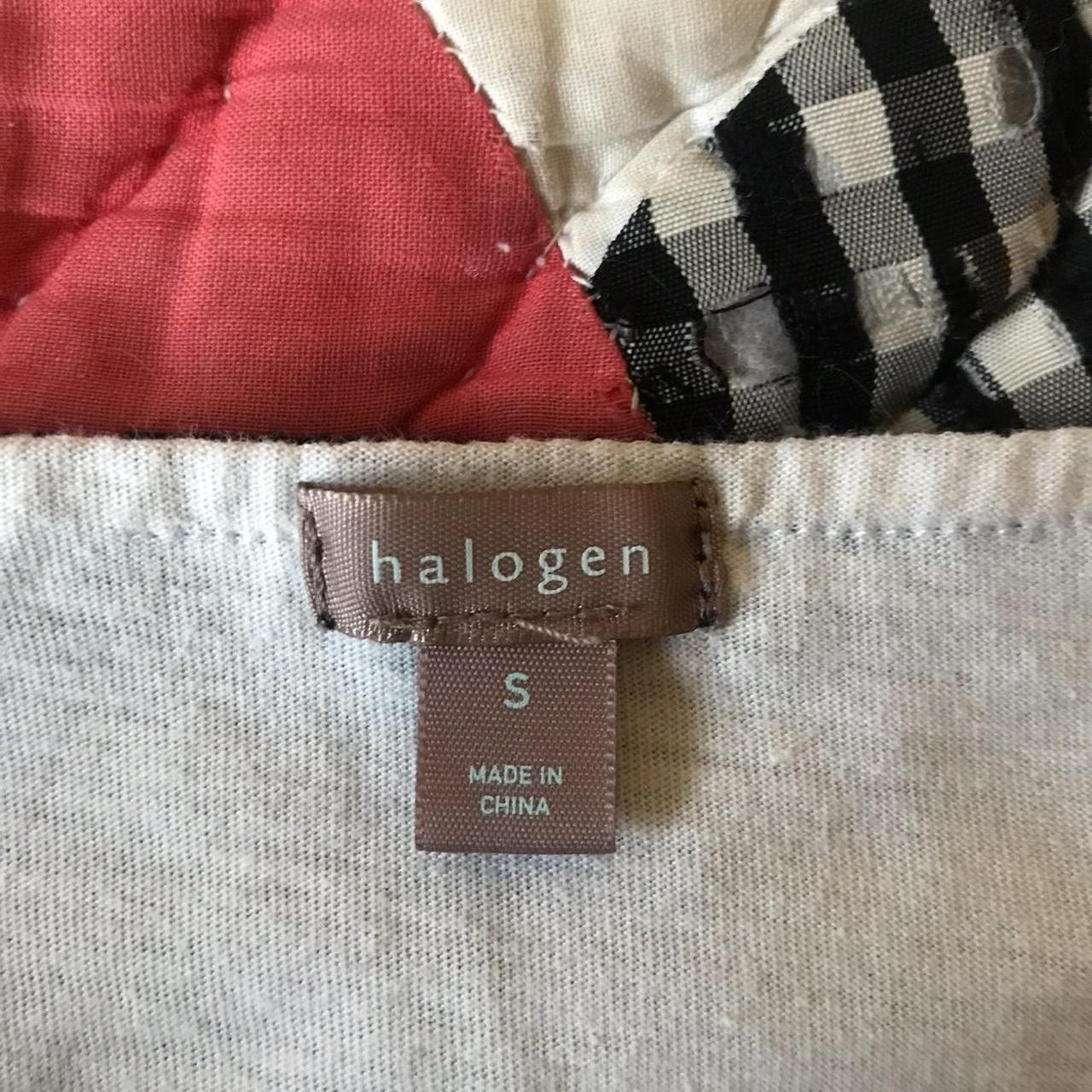 Halogen Women's Black and White Shirt (3)