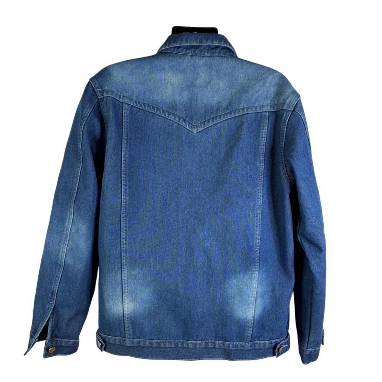 Preloved Men's Shacket Jacket - Blue - L – Reverb… - image 3