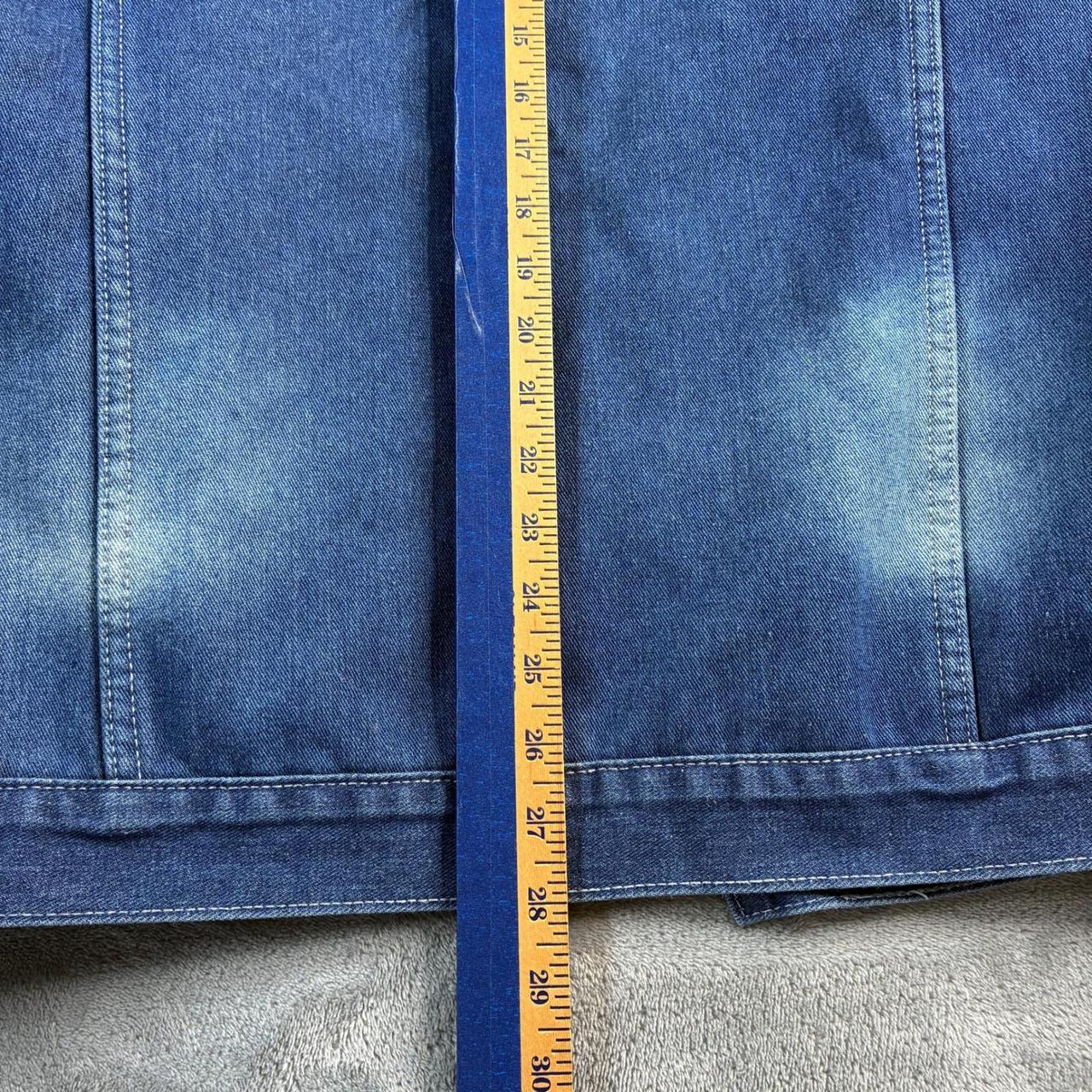 Preloved Men's Shacket Jacket - Blue - L – Reverb… - image 7