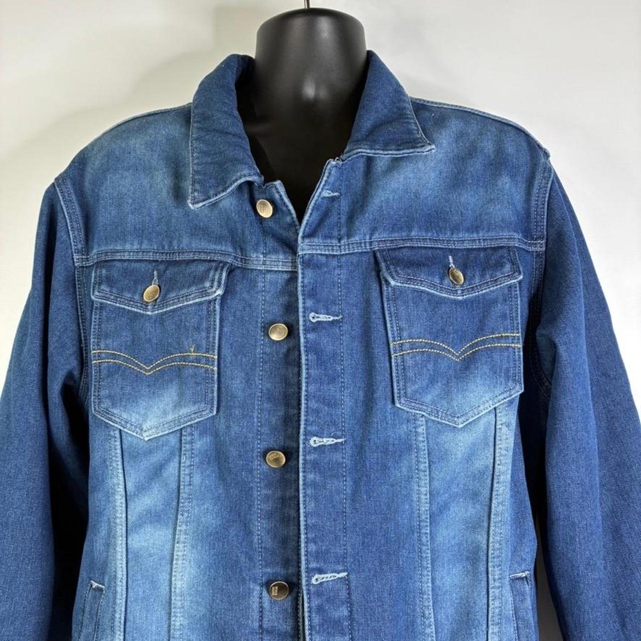 Preloved Men's Shacket Jacket - Blue - L – Reverb… - image 8