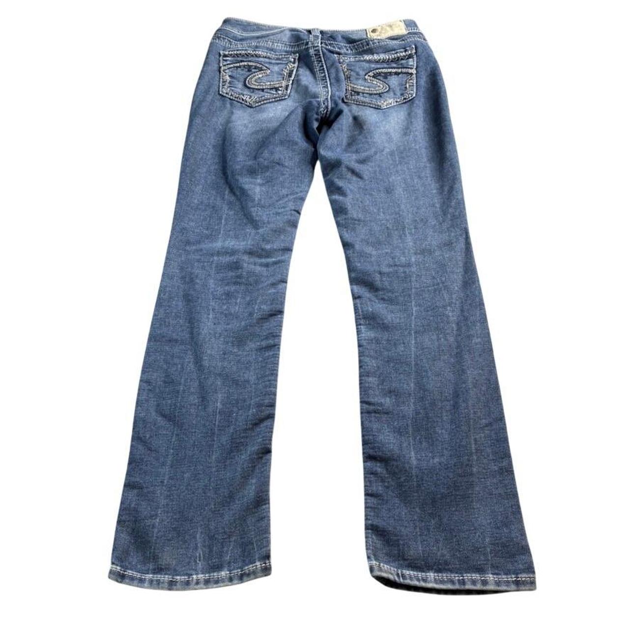 Silver Jeans Co. Women's Straight leg Embroidered… - image 3