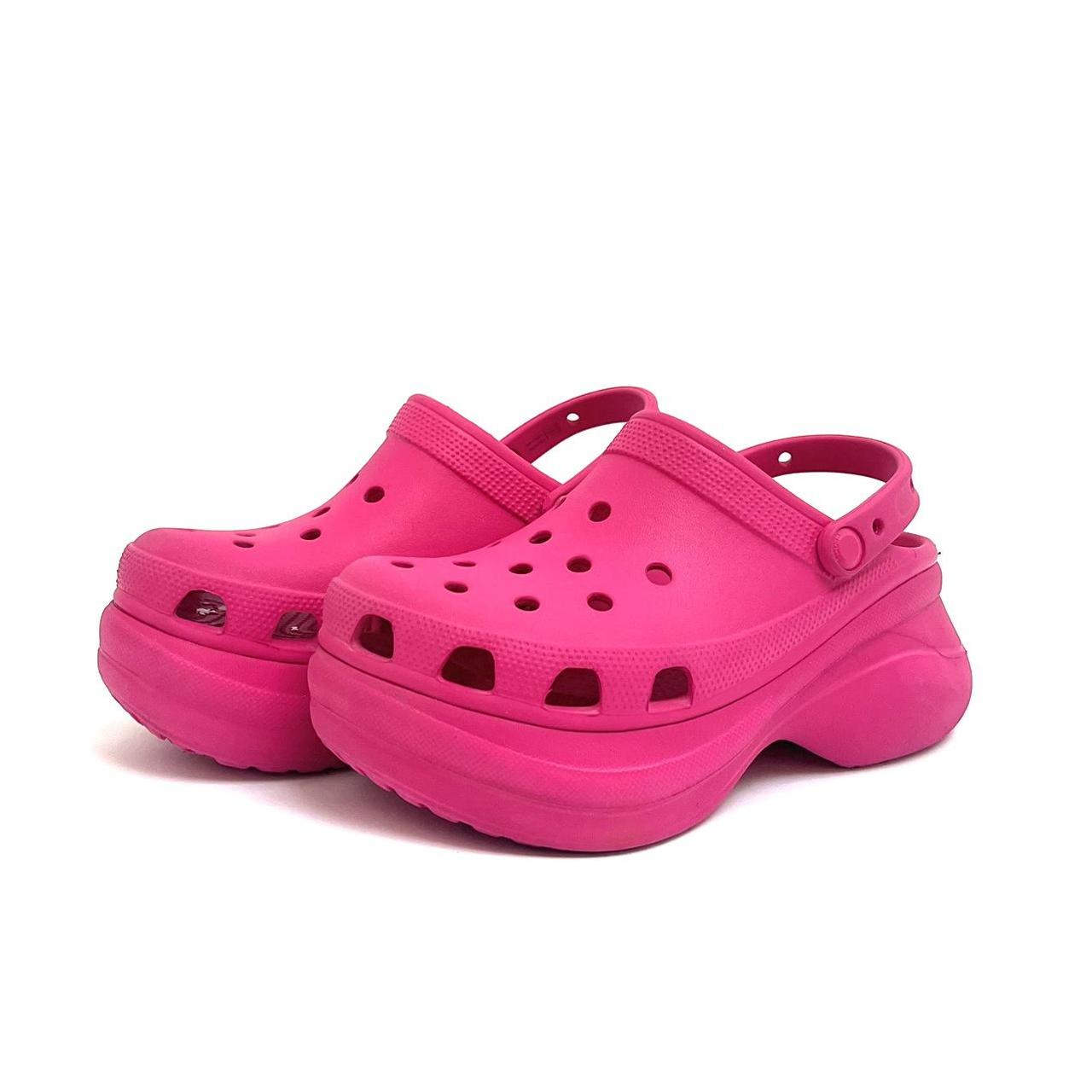 Crocs Classics Bae Clog in Candy Pink (US Depop