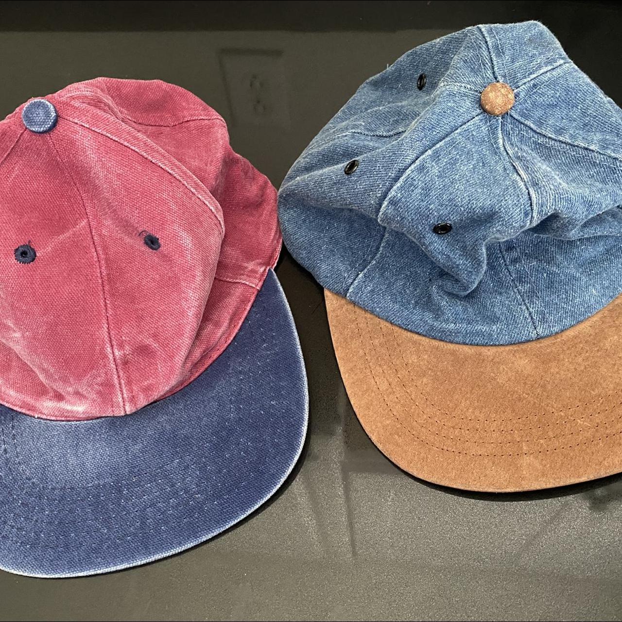 Two Tone Hats, - Tuck Strap with Buckle, -Selling...