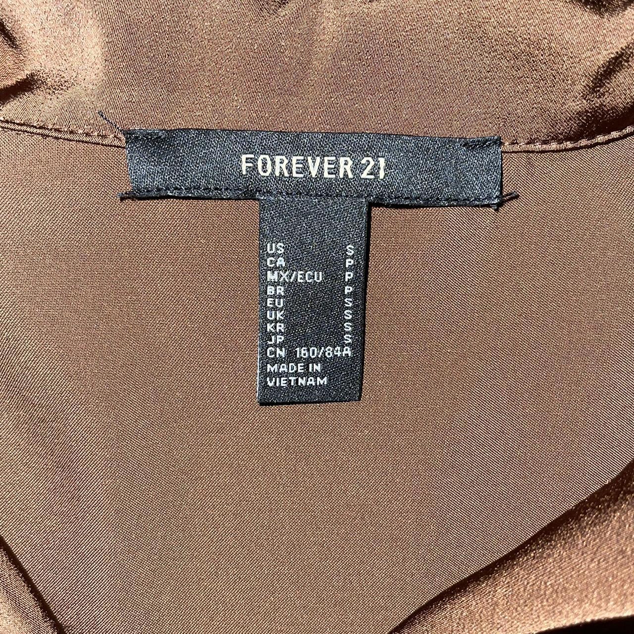 Forever 21 Women's Brown Suit (3)