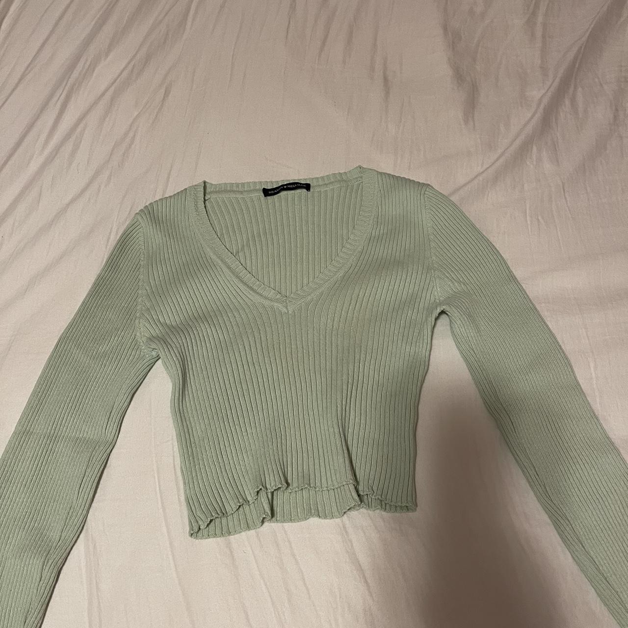 Brandy melville Green top Depop