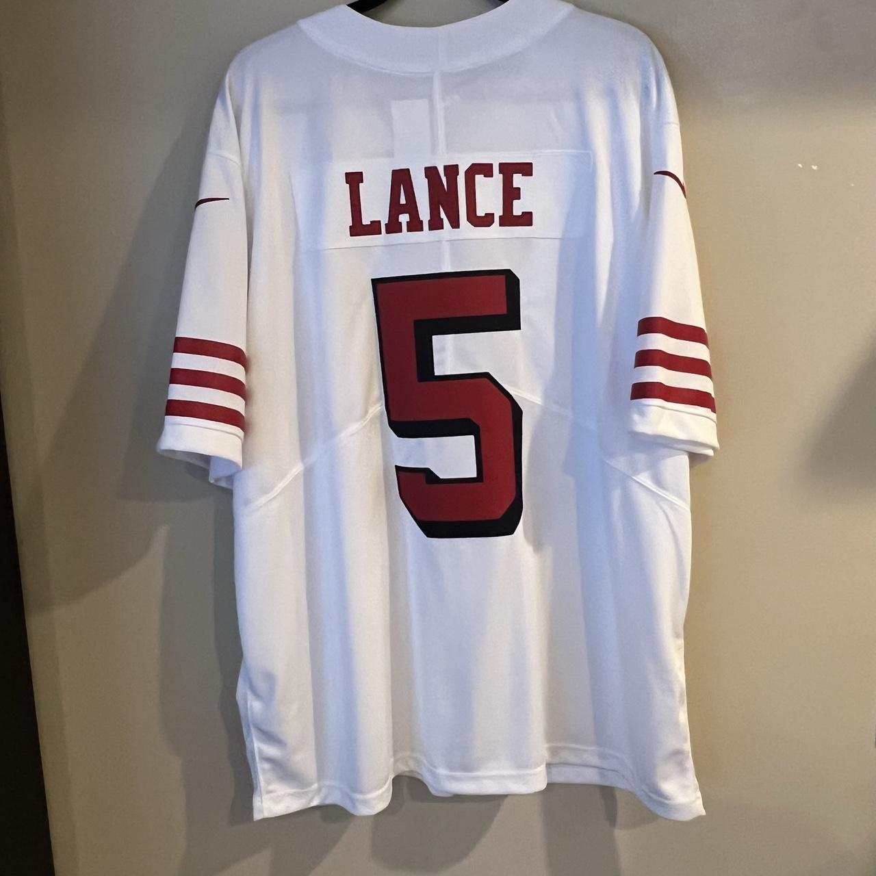 Trey Lance San Francisco 49ers Nike Vapor Limited Jersey - White