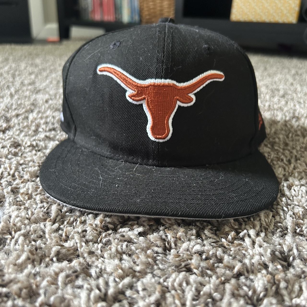 New Era Men's Hat - Black – Black and orange Texas Longhorns snapback hat …