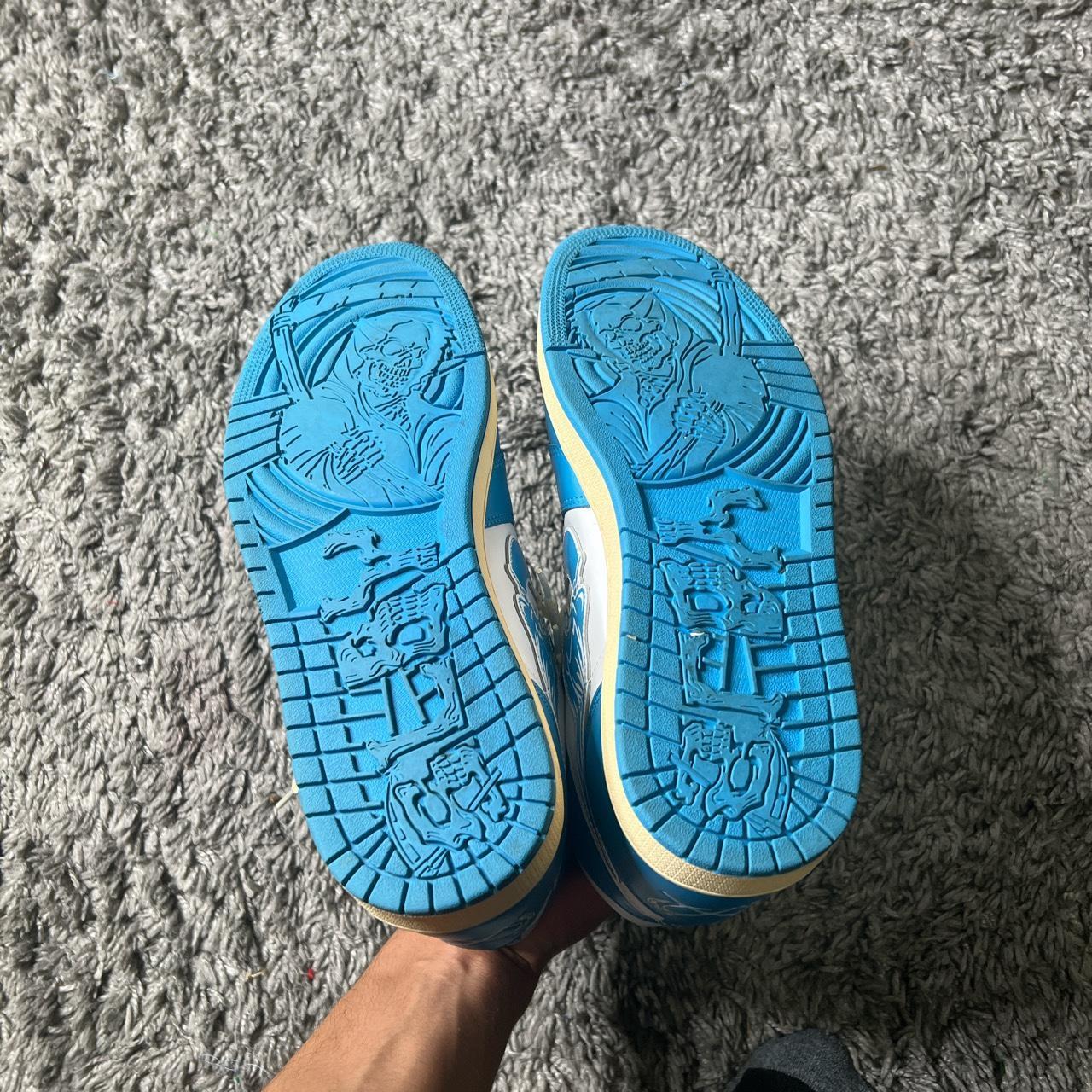 Custom soleboy reaper 1’s worn once soze 13 Depop