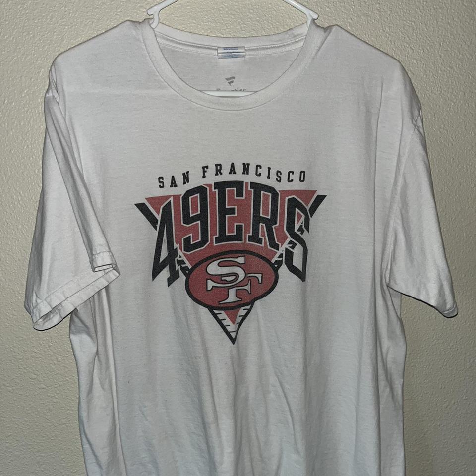 San Francisco 49ers Destroyed Tee San Francisco - Depop