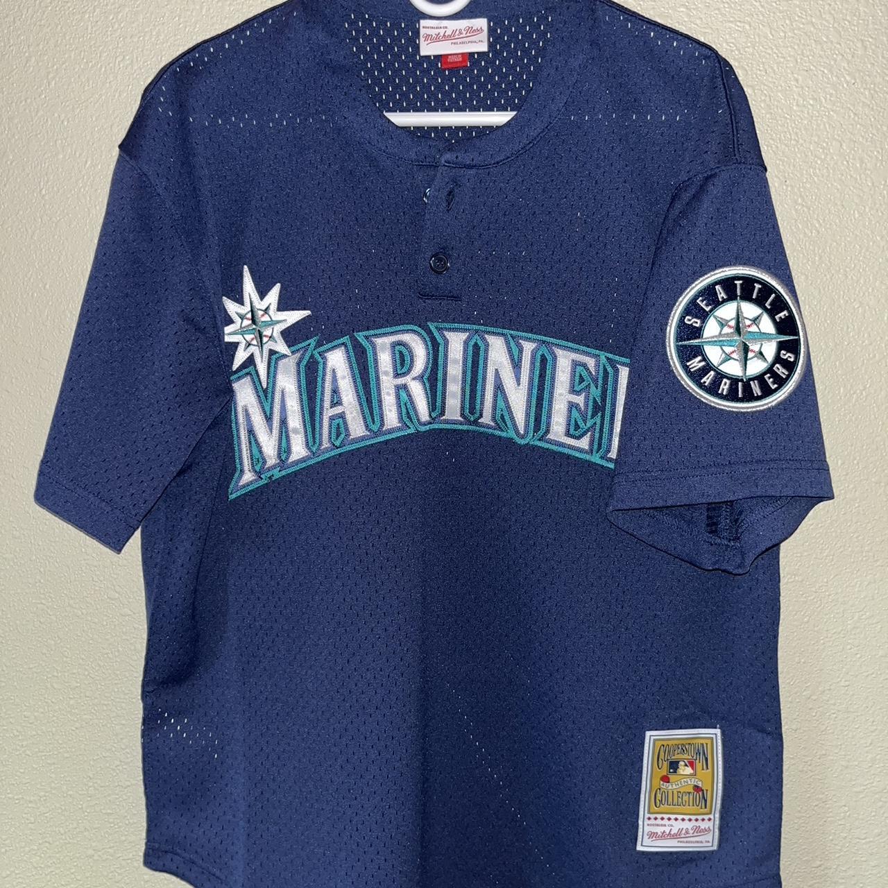 Vintage Seattle Mariners Jersey •Large (see - Depop