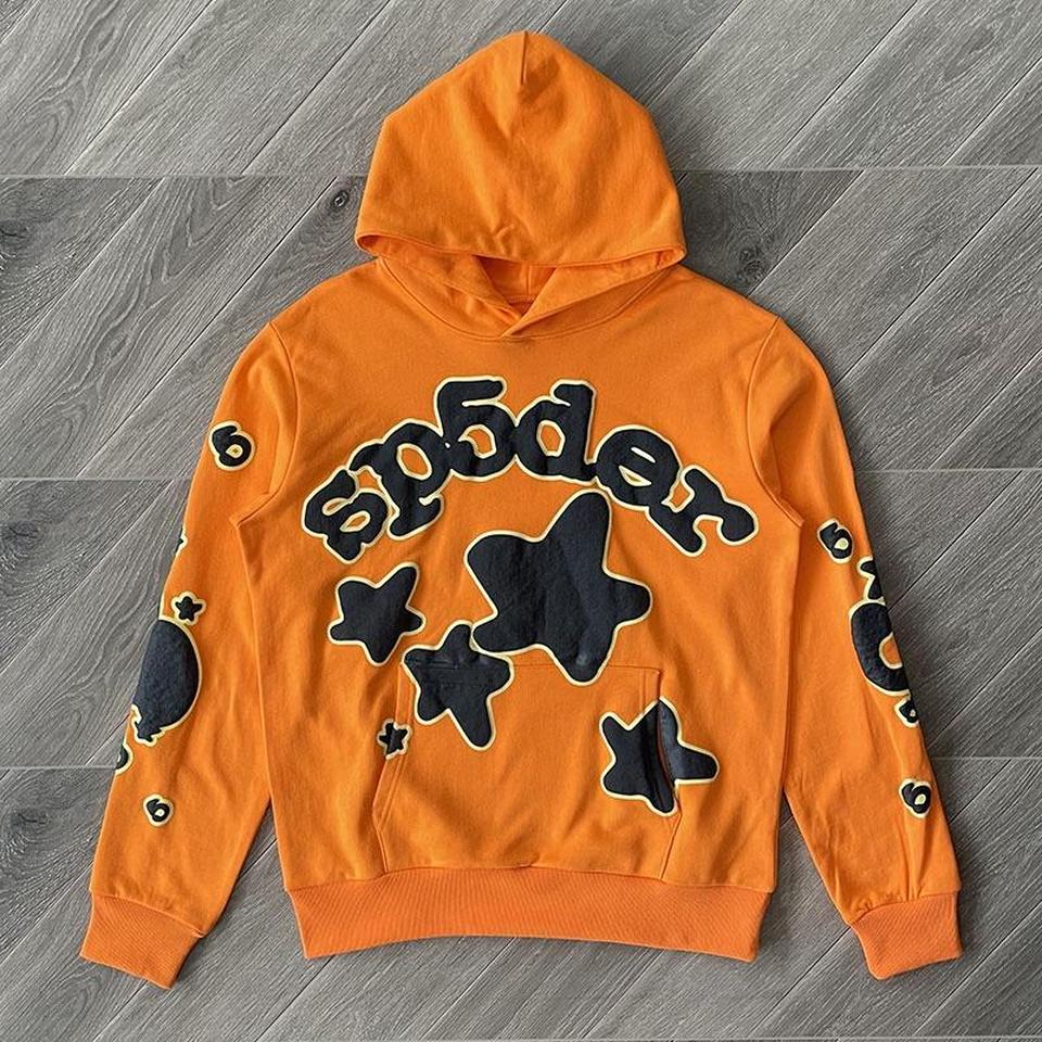 Sp5der I Heart SP5 Hoodie (custom) #sp5der | Depop