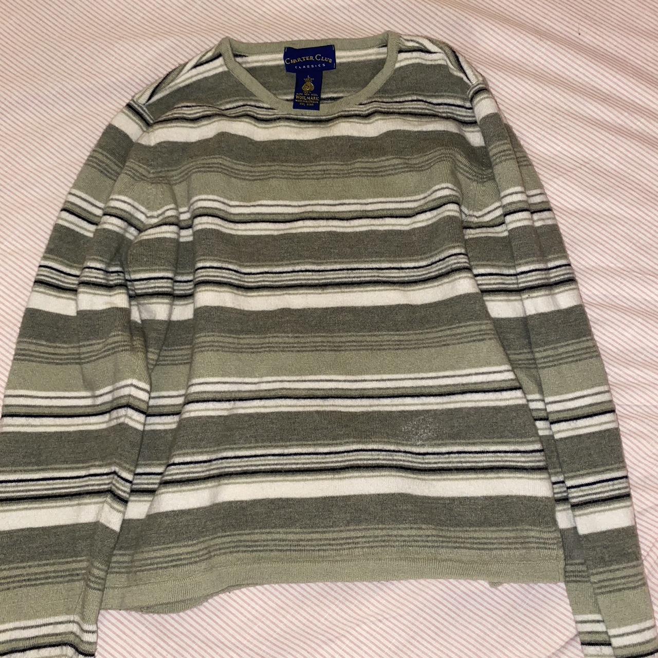 Charter club wool long sleeve! -says size large but... - Depop