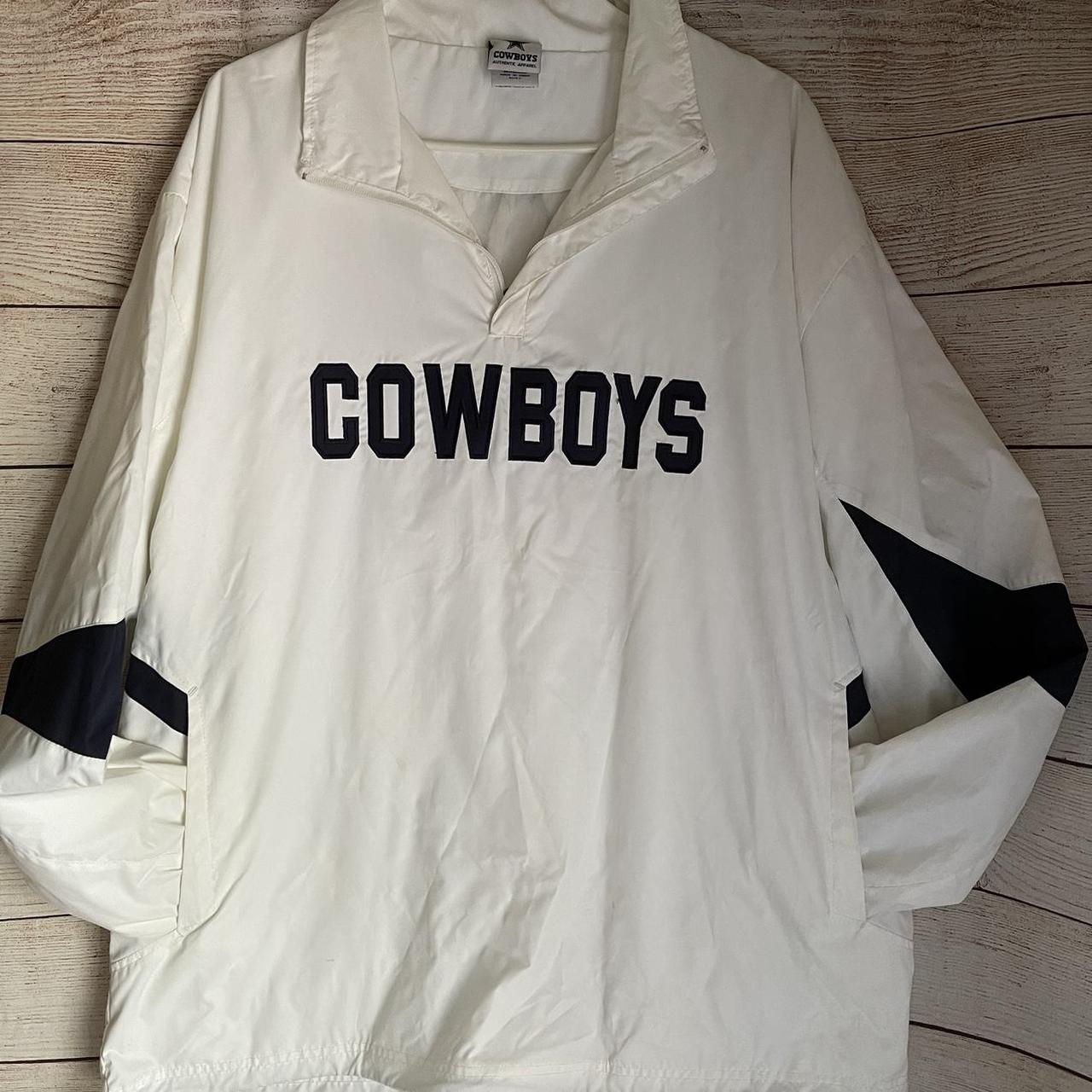 Vintage Men's Windbreaker Jacket - White - L