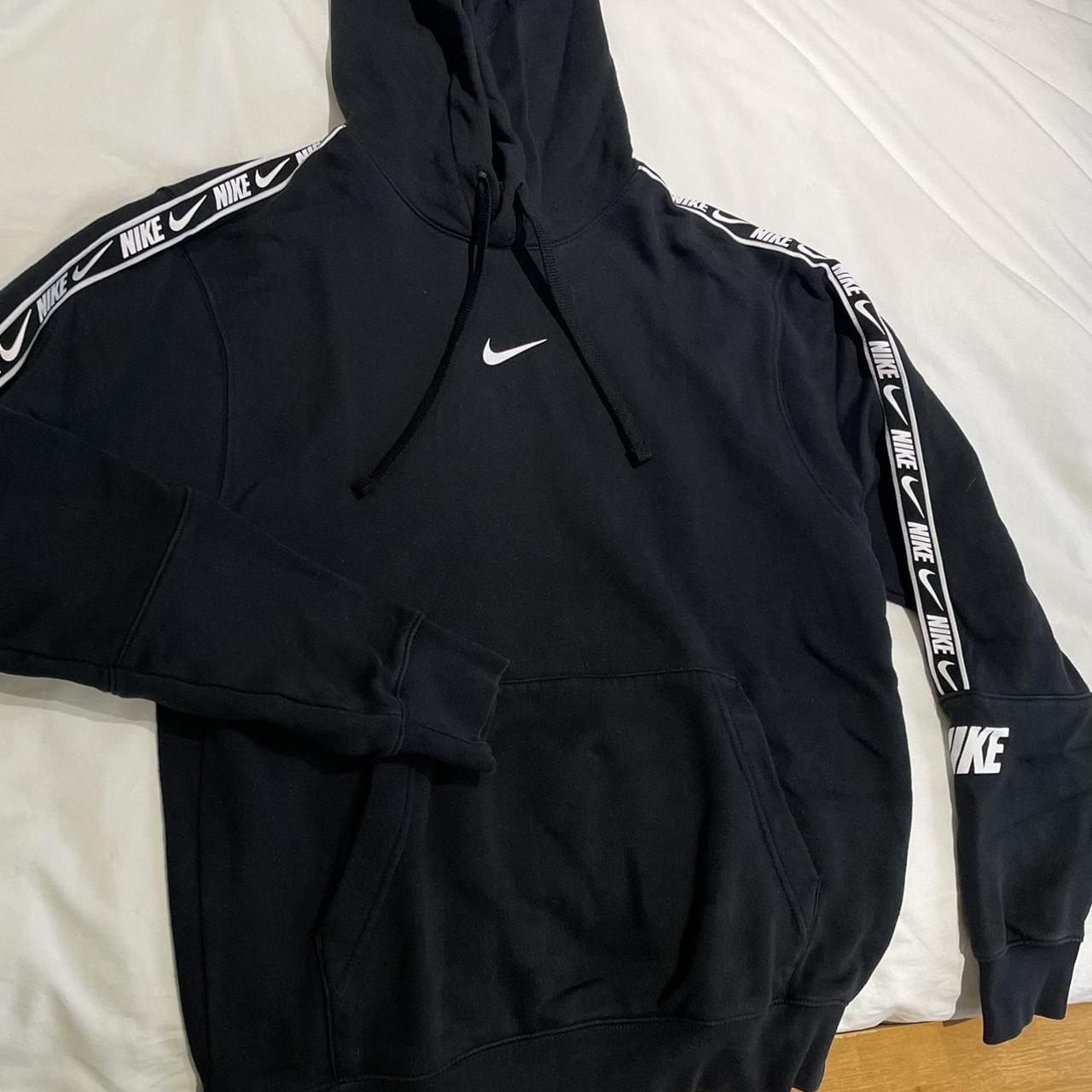 Black Nike hoodie. Only worn a few times, perfect... - Depop