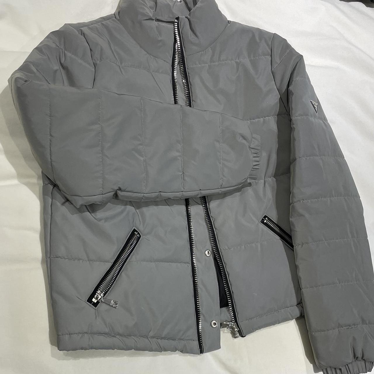 Guess reflective jacket. Bought in Los Angeles a... Depop