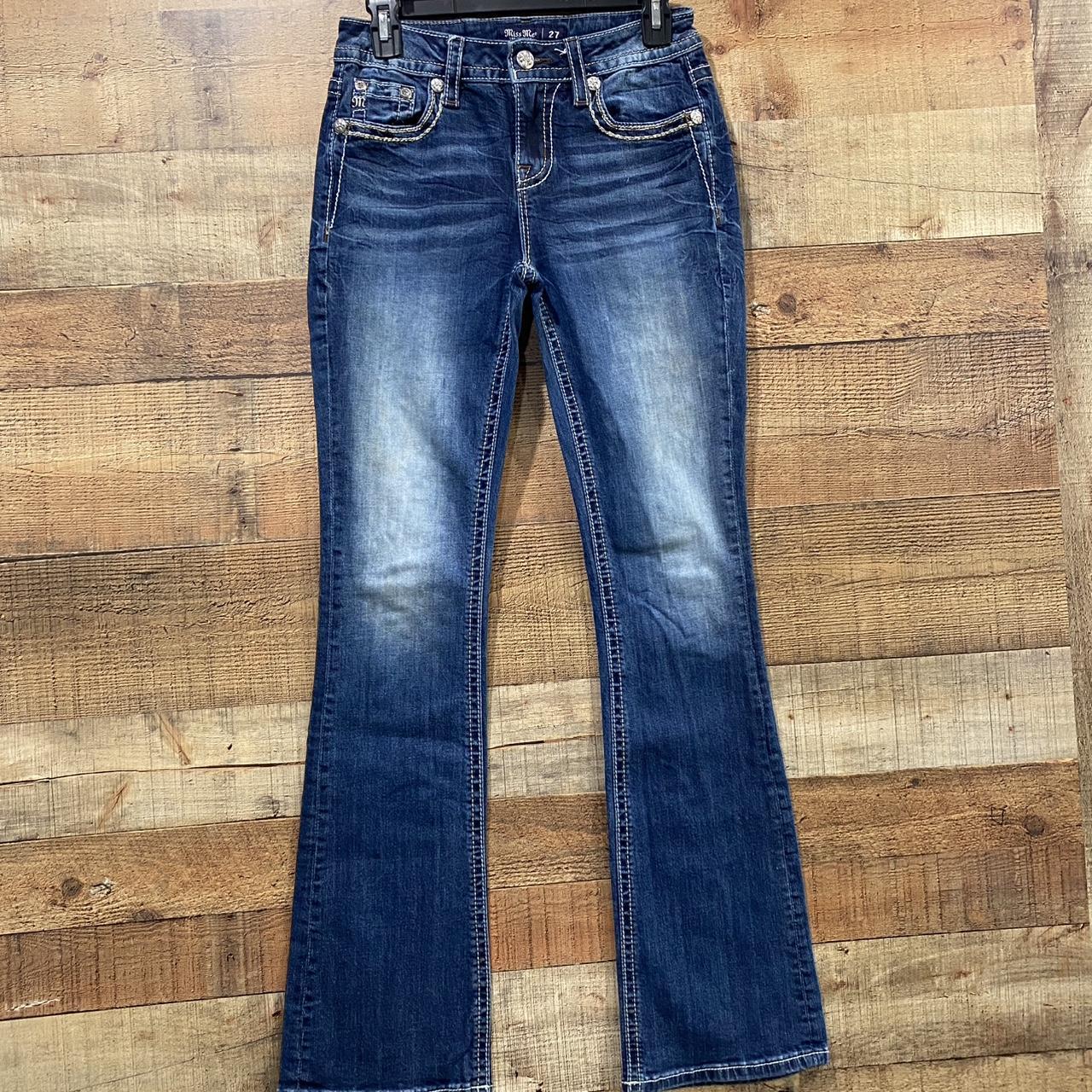 Miss Me Women's Jeans Blue/Navy 28 – Miss Me Chloe Bootcut