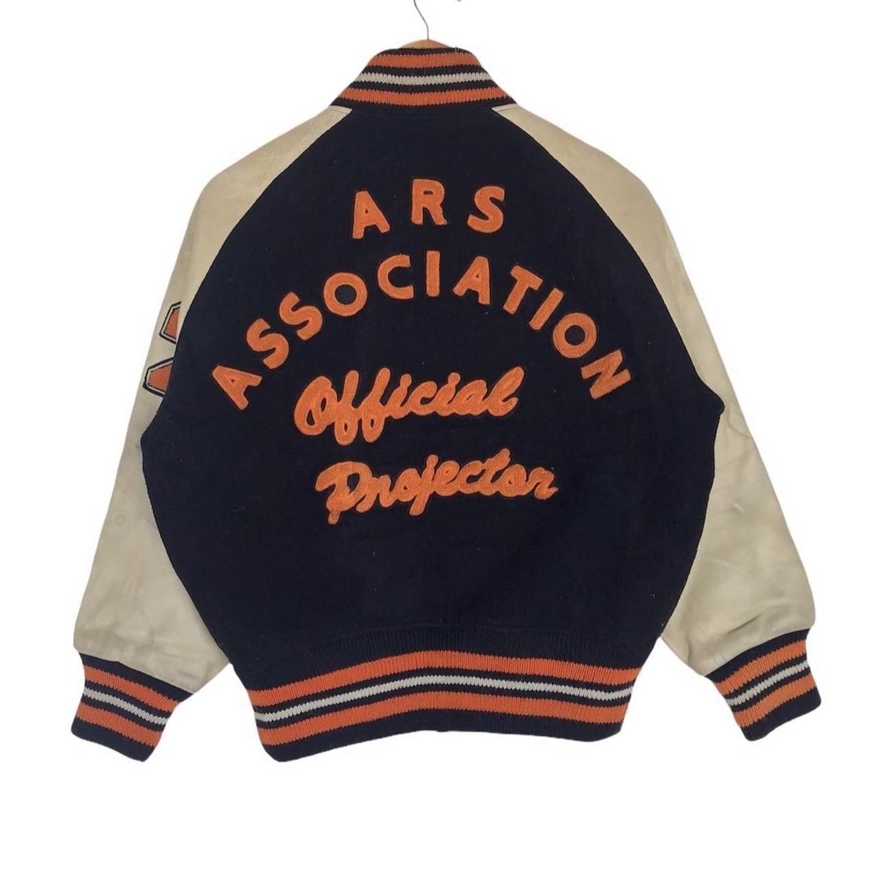 vintage varsity jacket fits ML Depop