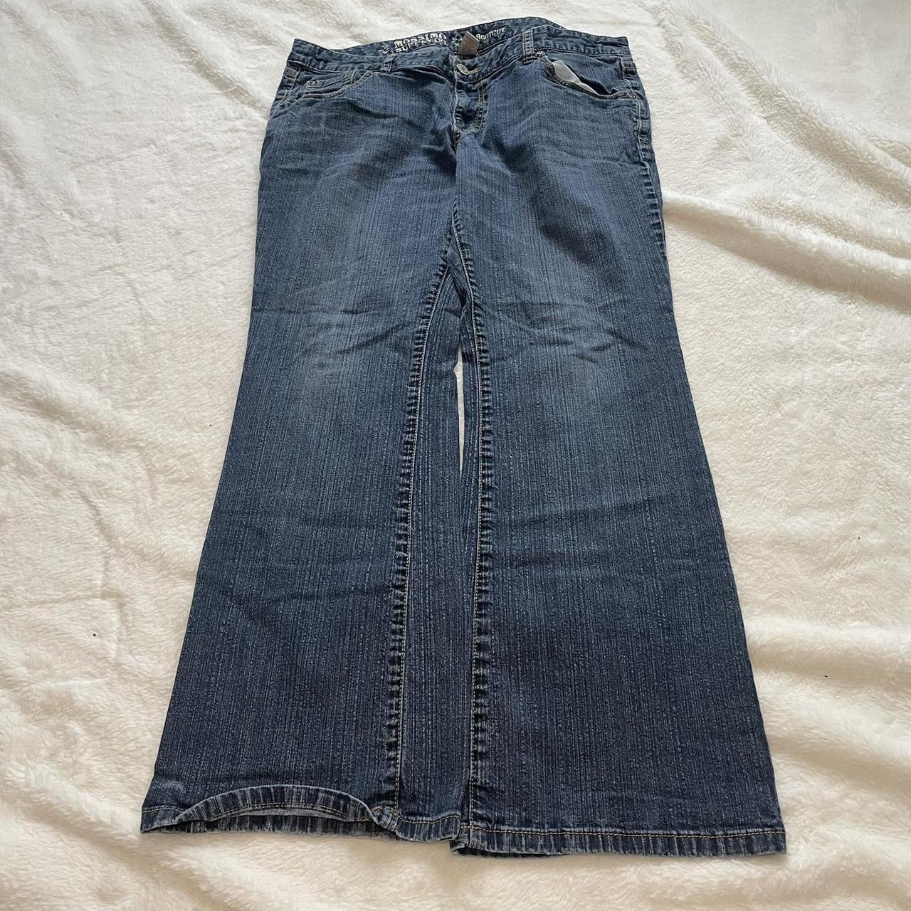 Adorable y2k lowrise bootcut jeans ・₊ ~ Size... - Depop