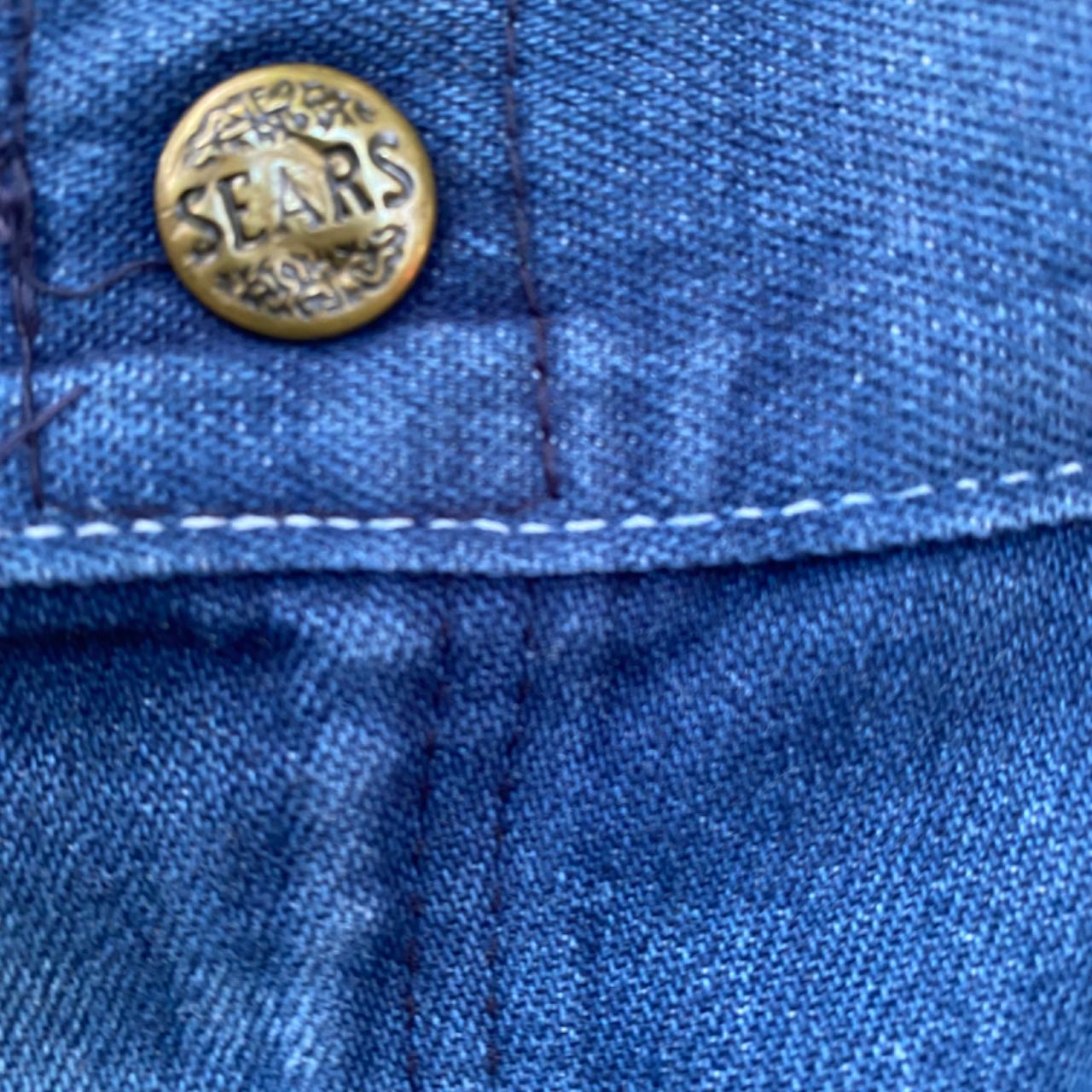 Sears vintage weartuff jeans, 40 X 30. 60's or 70's... - Depop
