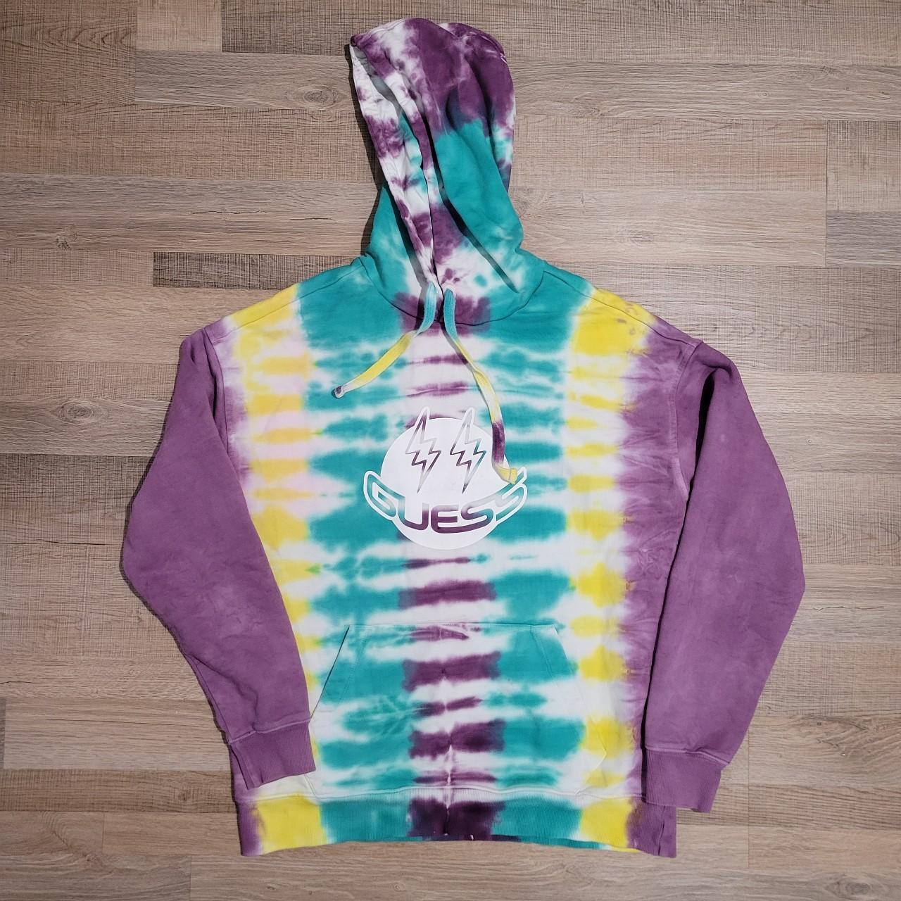 Guess tie dye outlet hoodie