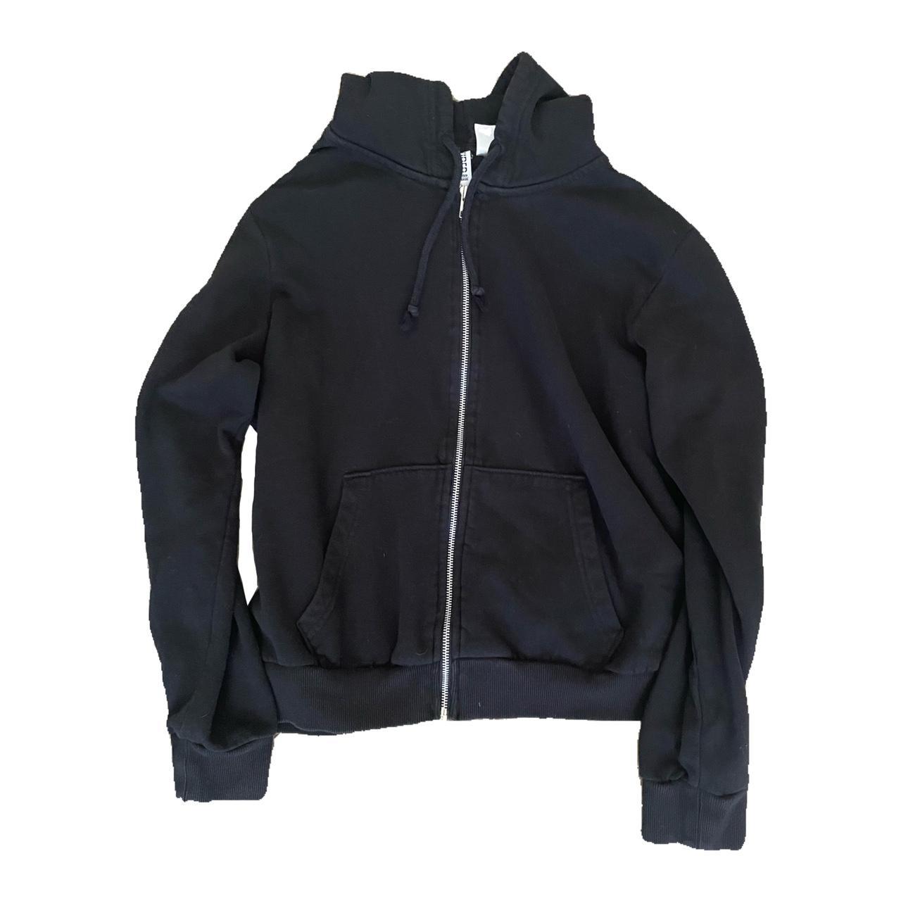 H&M Women's Black Hoodie Depop