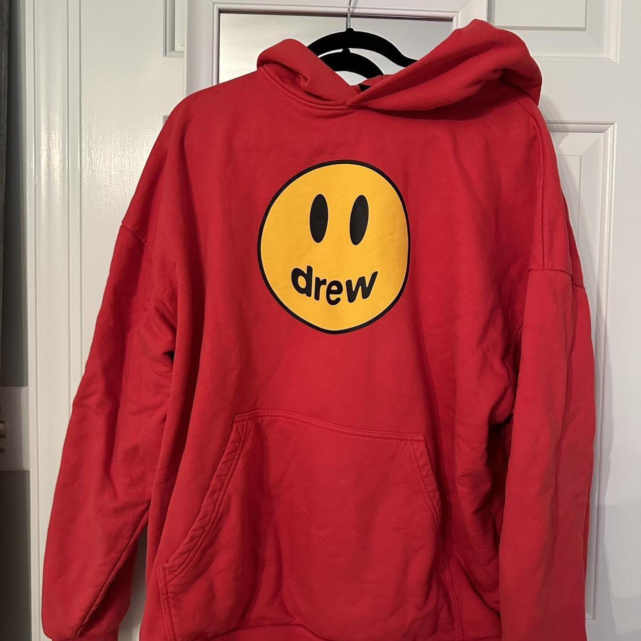 Red 2025 drew hoodie