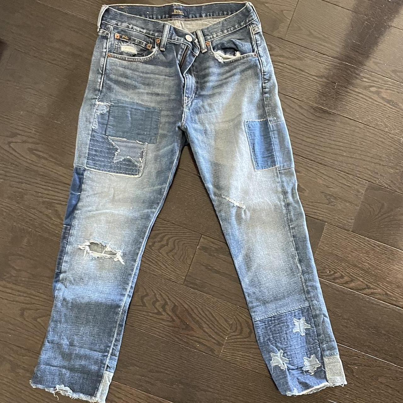 Waverly Straight Crop Jeans Ralph Lauren Original. Depop