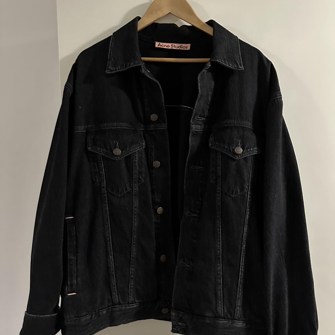 Acne studios oversized denim jacket. Literally such... - Depop