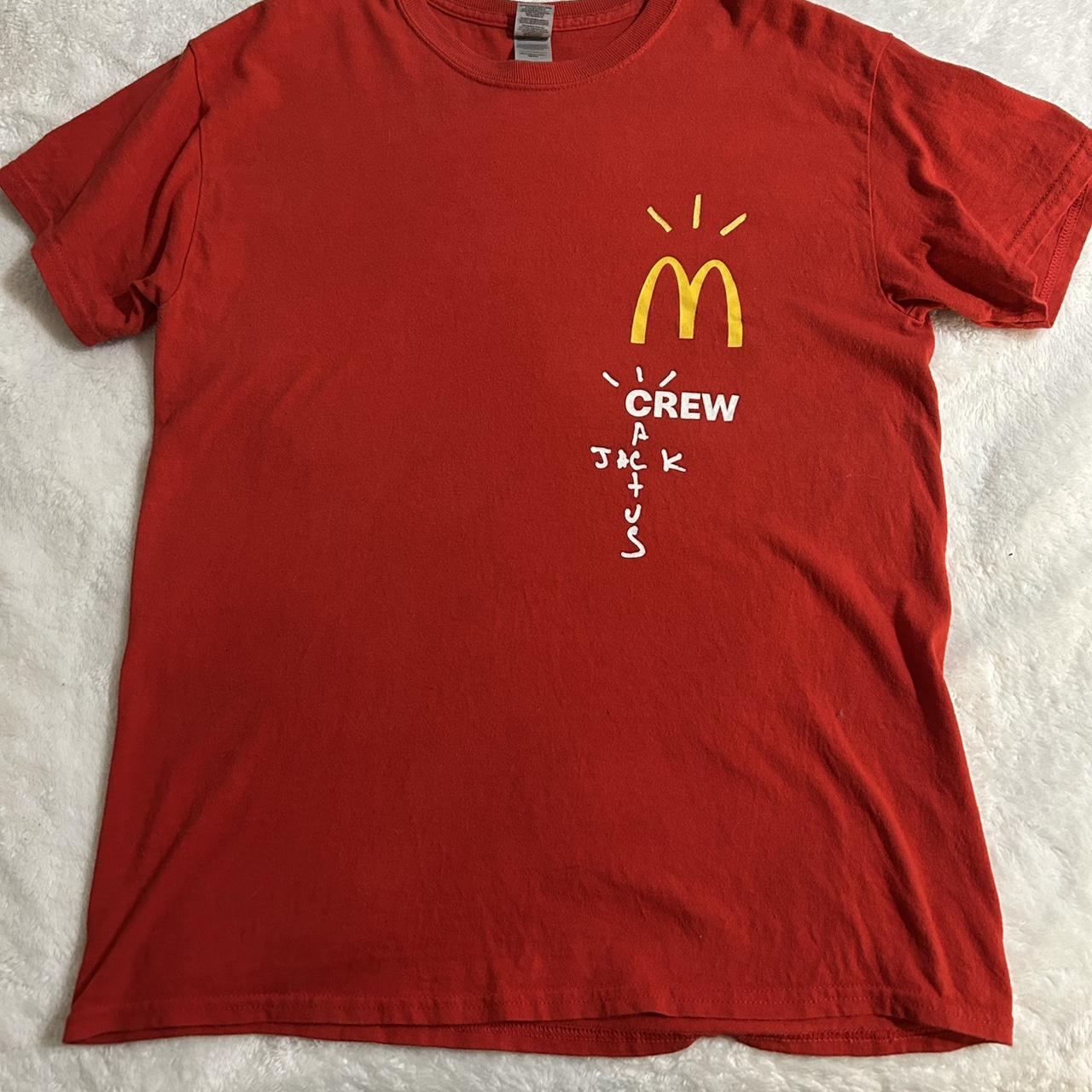 Cactus Jack x McDonalds Crew Tshirt medium... - Depop