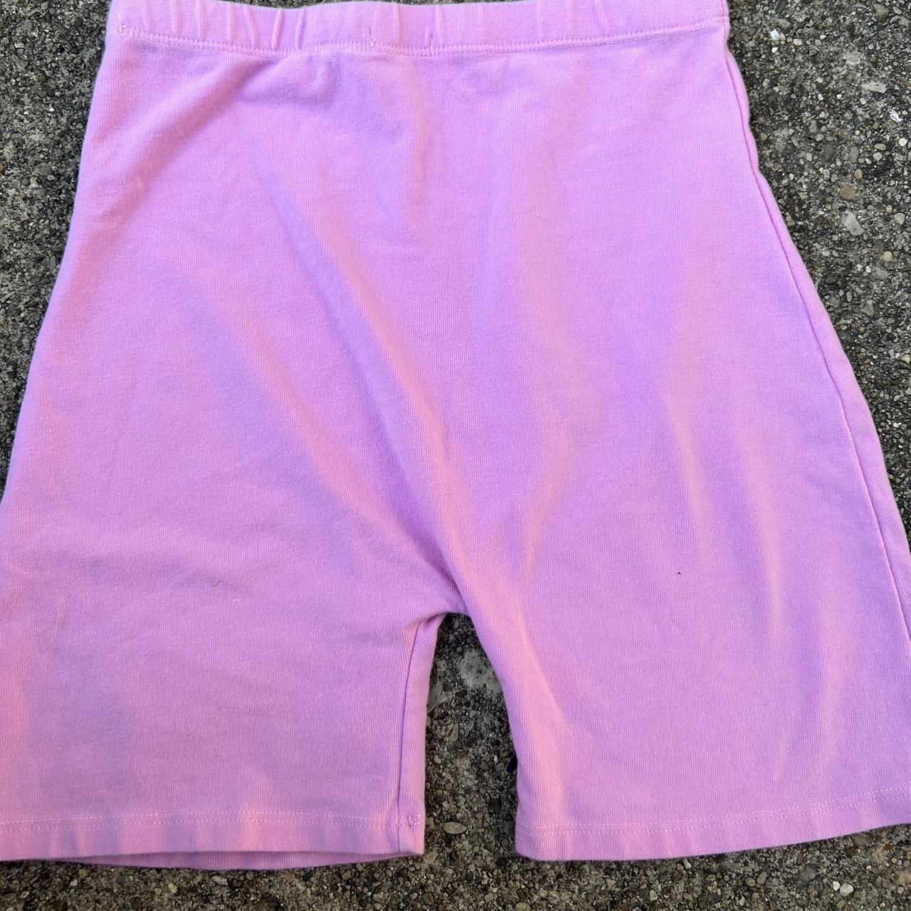 Brandy Melville Womens Pink Shorts Depop