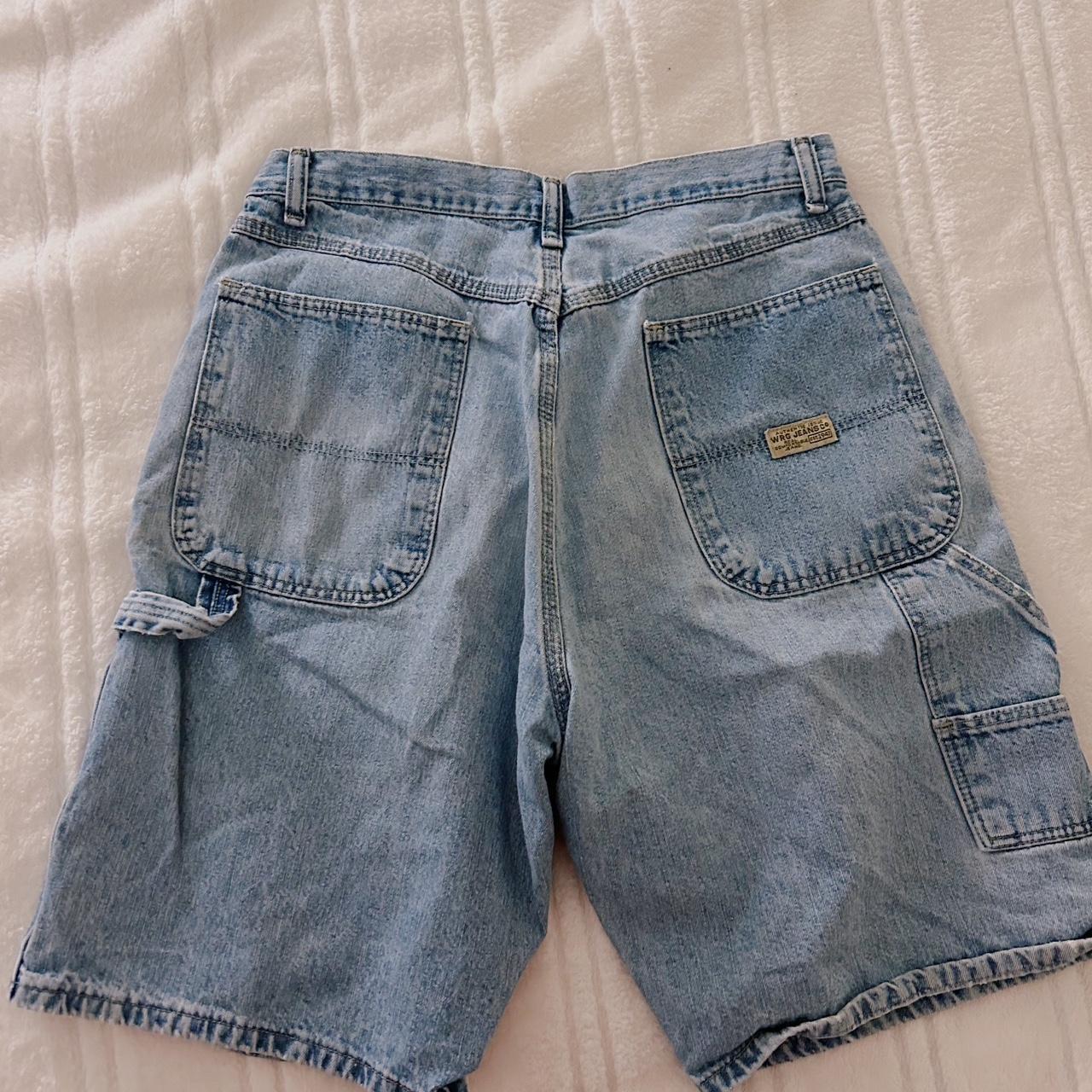 Wrangler Jorts Marked 33 Fits 30 Wrangler Jorts Depop