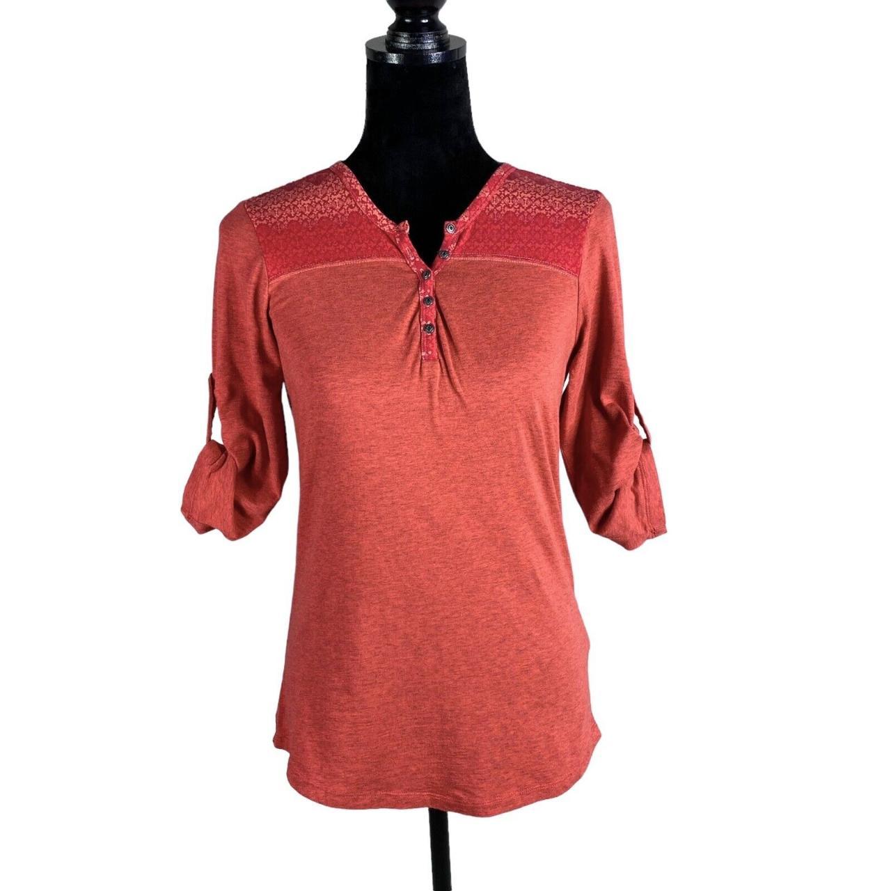 KÜHL Women's Pink and Orange Shirt