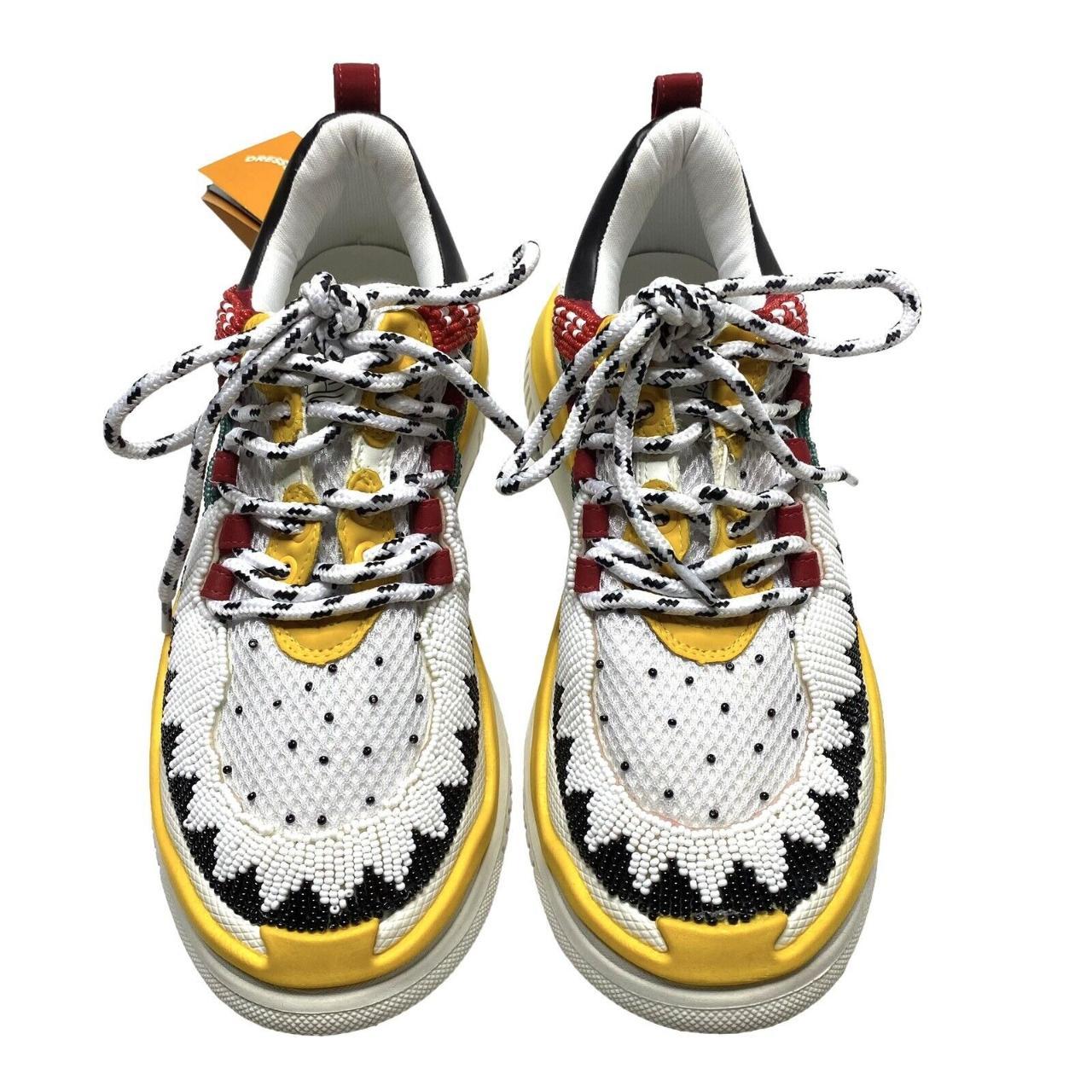 Farm Rio Sunset Beaded Platform Sneakers Size 9.5... Depop