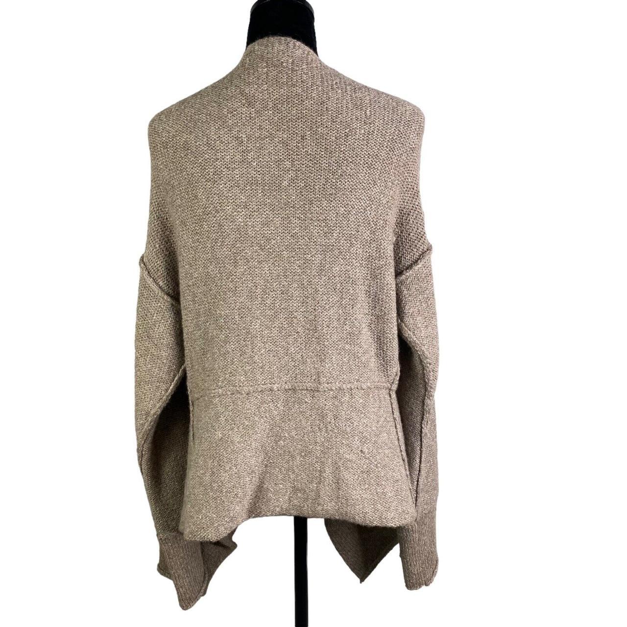 peruvian connection baby alpaca wool blend cardigan... - Depop