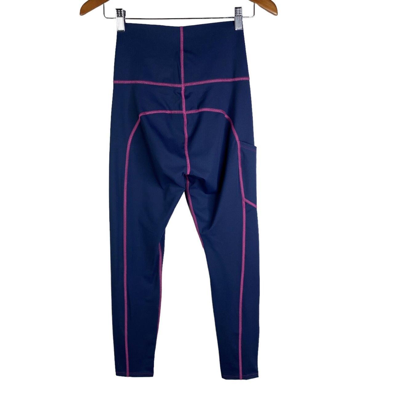 Miraclesuit Women's Navy Leggings Depop