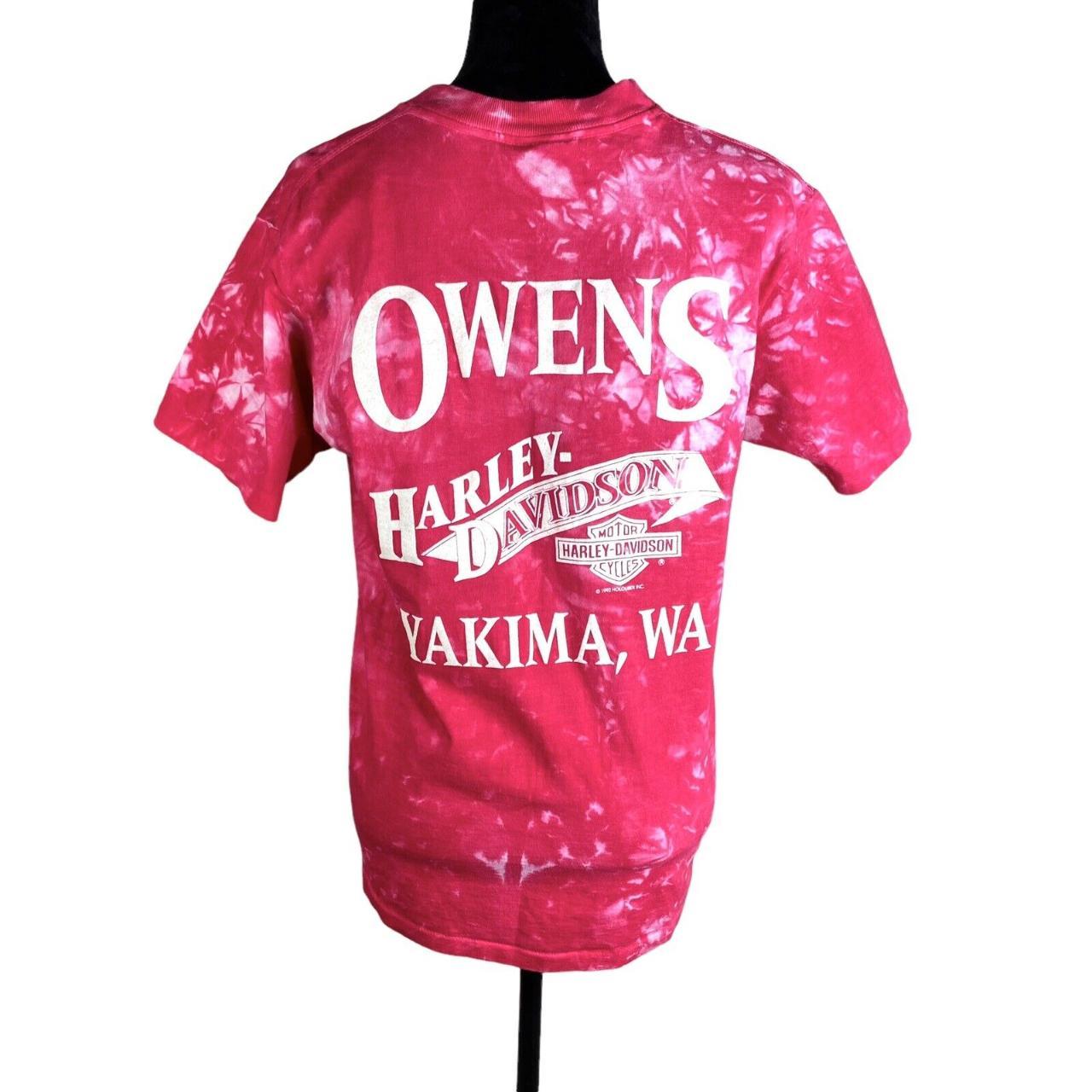 vintage pink harley davidson shirt