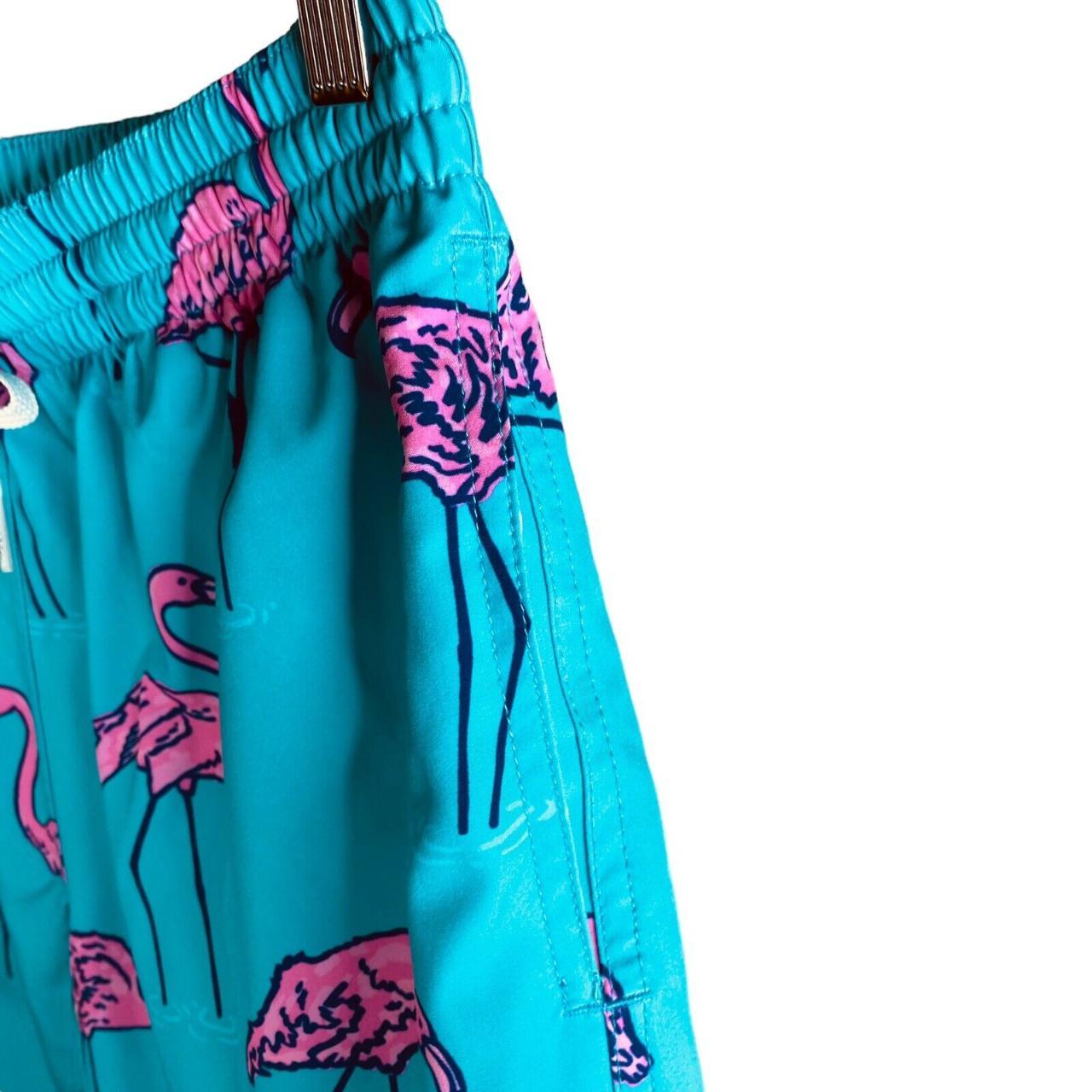 Chubbies Men's Blue and Pink Swimbriefsshorts Depop